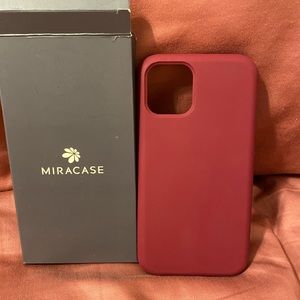 Maroon phone case